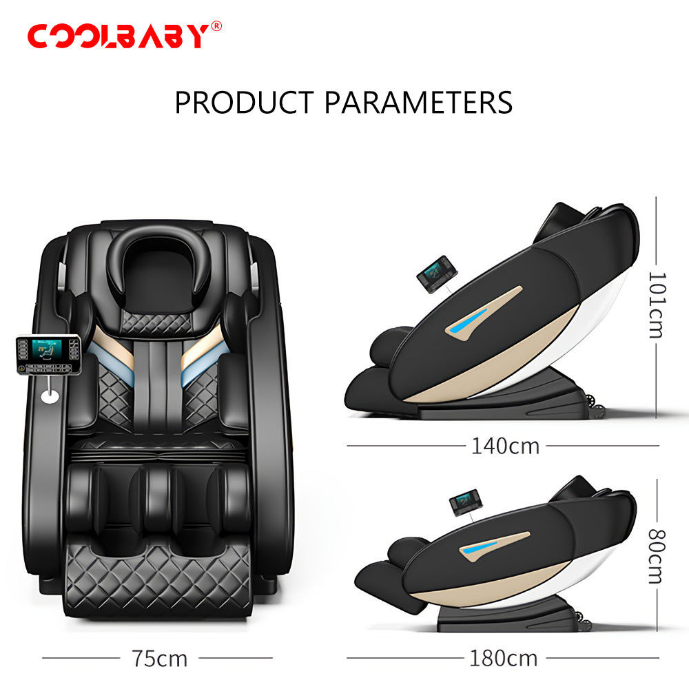 COOLBABY Massage Chair Z8 Full body Massage Chair. - coolbabymalls