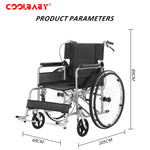 Load image into Gallery viewer, COOLBABY QBLY03 Portable Wheelchair Standard Manual wheelchairs Small Simple Folding Light Ultra Light Travel for The Elderly Trolley - coolbabymalls
