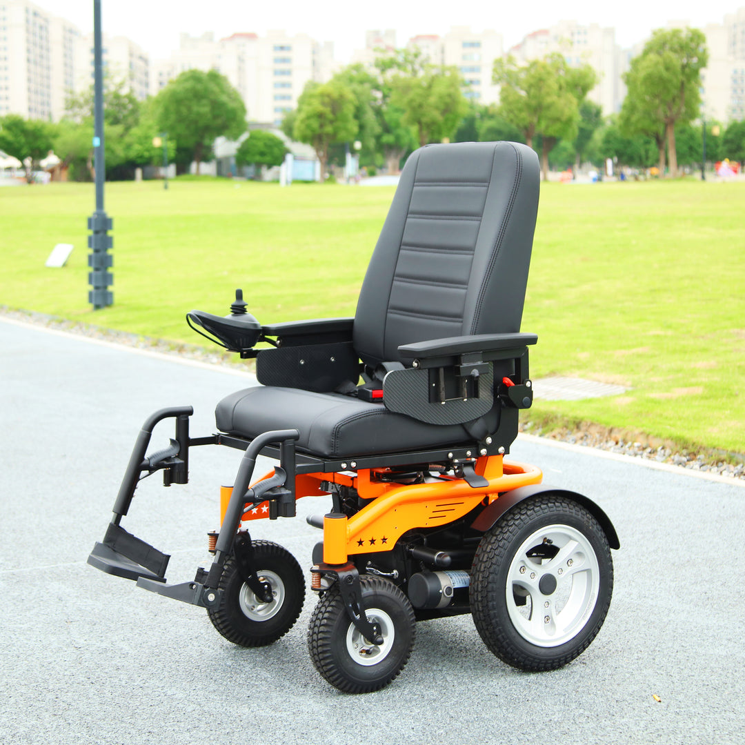 ENJOYCARE EPW60A: Stable and Adjustable Power Wheelchair with Programmable Joystick - coolbabymalls