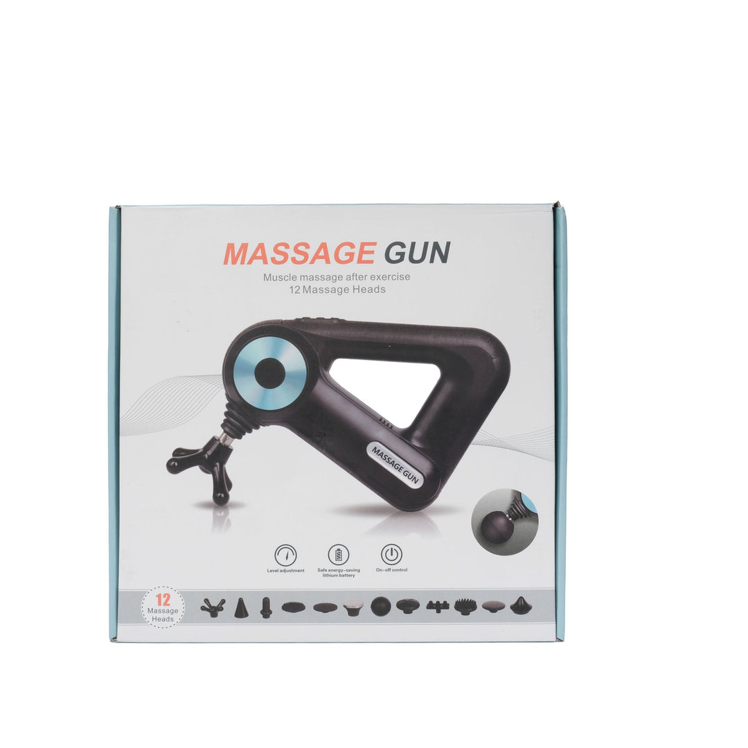 COOLBABY Massage Gun with 12 Massage Head, Black - coolbabymalls