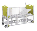 Load image into Gallery viewer, Double Cranks Multifunction Stainless Steel Manual Pediatric Hospital Bed - coolbabymalls