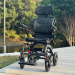 Load image into Gallery viewer, Powerful Lithium Rechargeable Controlled Lightweight 17.5kg Elderly Electric Wheelchair Brushless Motor Health Care Wheelchair
