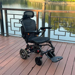 Load image into Gallery viewer, Powerful Lithium Rechargeable Controlled Lightweight 17.5kg Elderly Electric Wheelchair Brushless Motor Health Care Wheelchair
