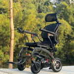 Load image into Gallery viewer, Powerful Lithium Rechargeable Controlled Lightweight 17.5kg Elderly Electric Wheelchair Brushless Motor Health Care Wheelchair
