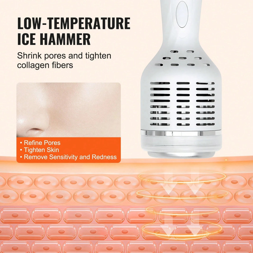 7 in 1 H2O2 Beauty Skin Cleansing Hydrofacial Machine Facial Machine Water Aqua Peeling for Home Use - coolbabymalls