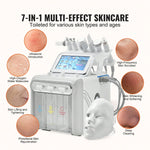 Load image into Gallery viewer, 7 in 1 H2O2 Beauty Skin Cleansing Hydrofacial Machine Facial Machine Water Aqua Peeling for Home Use - coolbabymalls