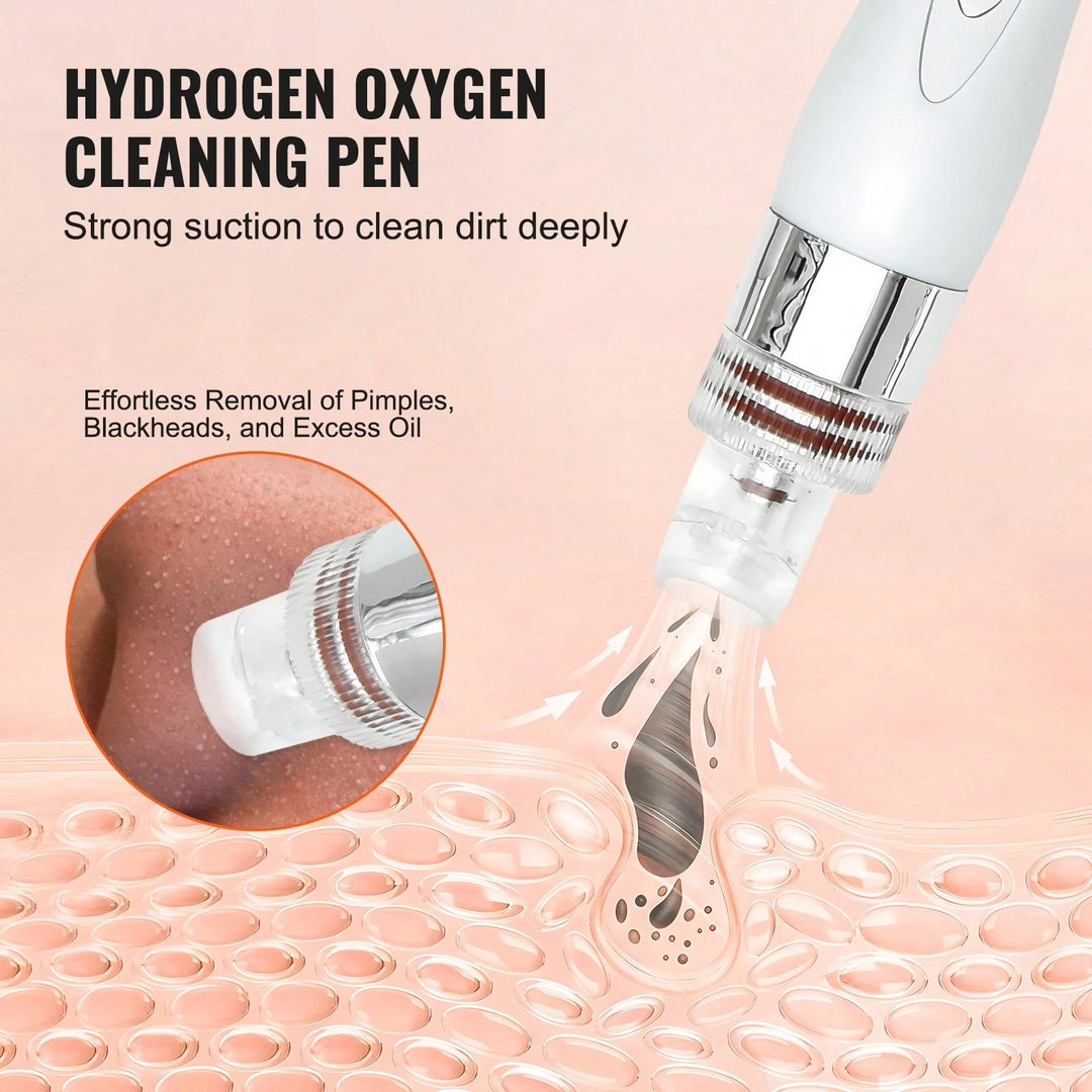7 in 1 H2O2 Beauty Skin Cleansing Hydrofacial Machine Facial Machine Water Aqua Peeling for Home Use - coolbabymalls