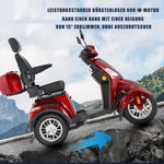 Load image into Gallery viewer, COOLBABY 4-Wheel Electric Mobility Scooter For Elders Model: XL-4L(EU) - coolbabymalls
