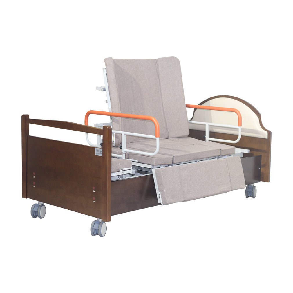 COOLBABY ZLJ1104  Multifunctional Electric Nursing Bed Household Electric Rotating Flip Nursing Bed For Paralyzed Elderly People To lift And Move Easily Out of Bed - coolbabymalls