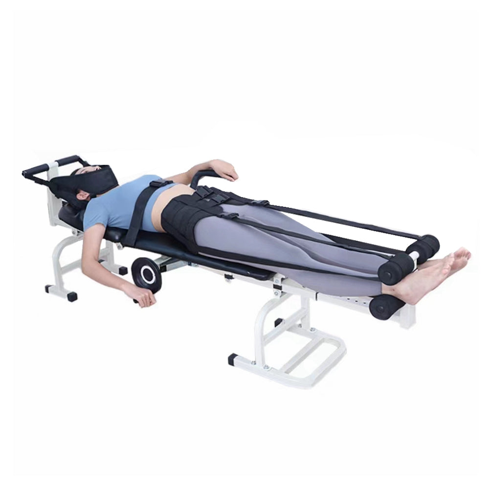 COOLBABY ZLJ59A Back And Waist Traction Device Multifunctional Portable Stretcher And Back Stretching Stool To Relieve Cervical And Lumbar Spondylosis (Widened Version 46 Cm) - coolbabymalls