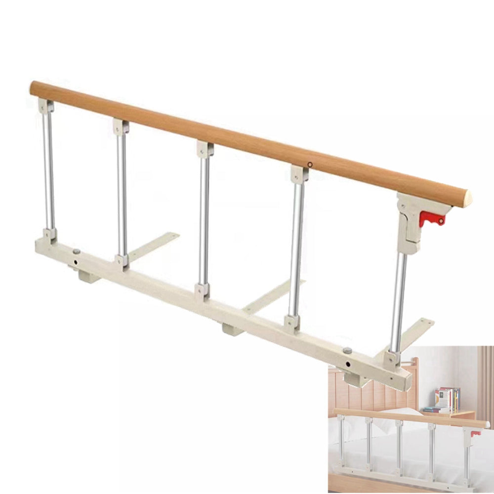 COOLBABY SSZ1003 Bed Rails For The Elderly Safety Foldable Bedside Armrests Auxiliary Handles Foldable Bed Crutches Guardrails For The Elderly Adjustable Railings  Anti-fall Sleep Bumpers