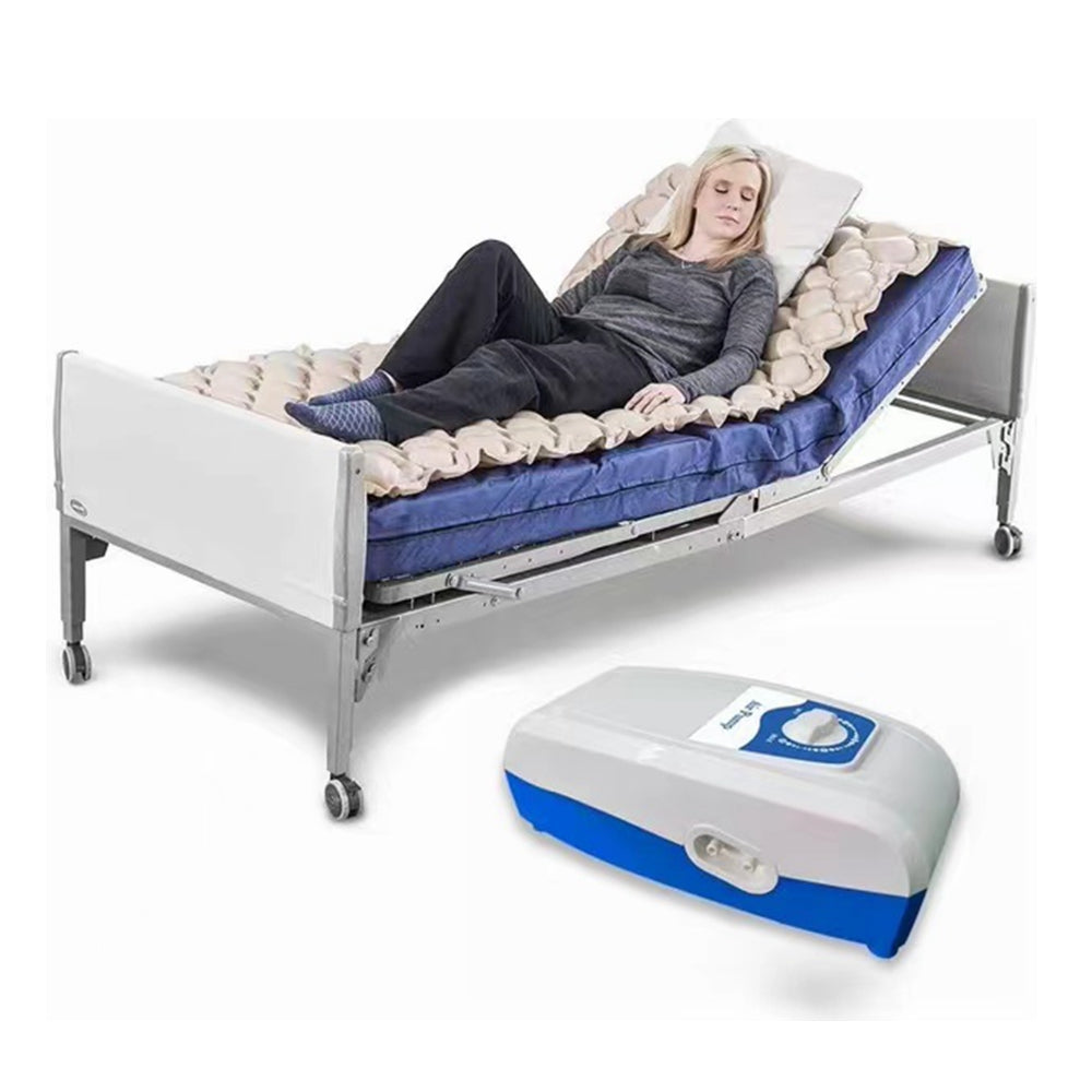 VIVE ZLJ60 Medical Grade Alternating Air Mattress With Electric Silent Pump System - Prevents Bed Sores And Pressure Ulcers - Air Mattress For Hospital Beds And Home Use - coolbabymalls