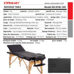 Load image into Gallery viewer, COOLBABY Portable Fitness Massage Table - Professional Adjustable Folding Bed for Ultimate Relaxation Time - coolbabymalls
