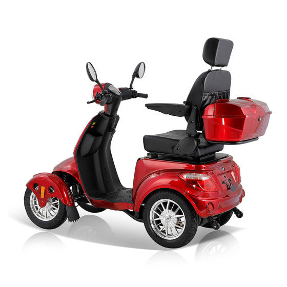 COOLBABY 4-Wheel Electric Mobility Scooter For Elders Model: AFD-4L - coolbabymalls