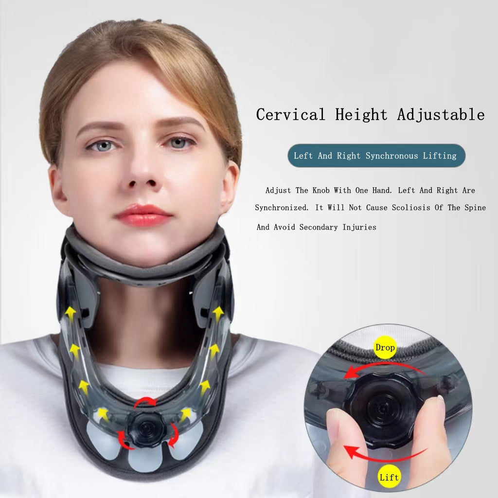 COOLBABY SSZ-HJ01 Adjustable Inflatable Cervical Tractor for Neck Pain Relief and Spine Alignment - coolbabymalls