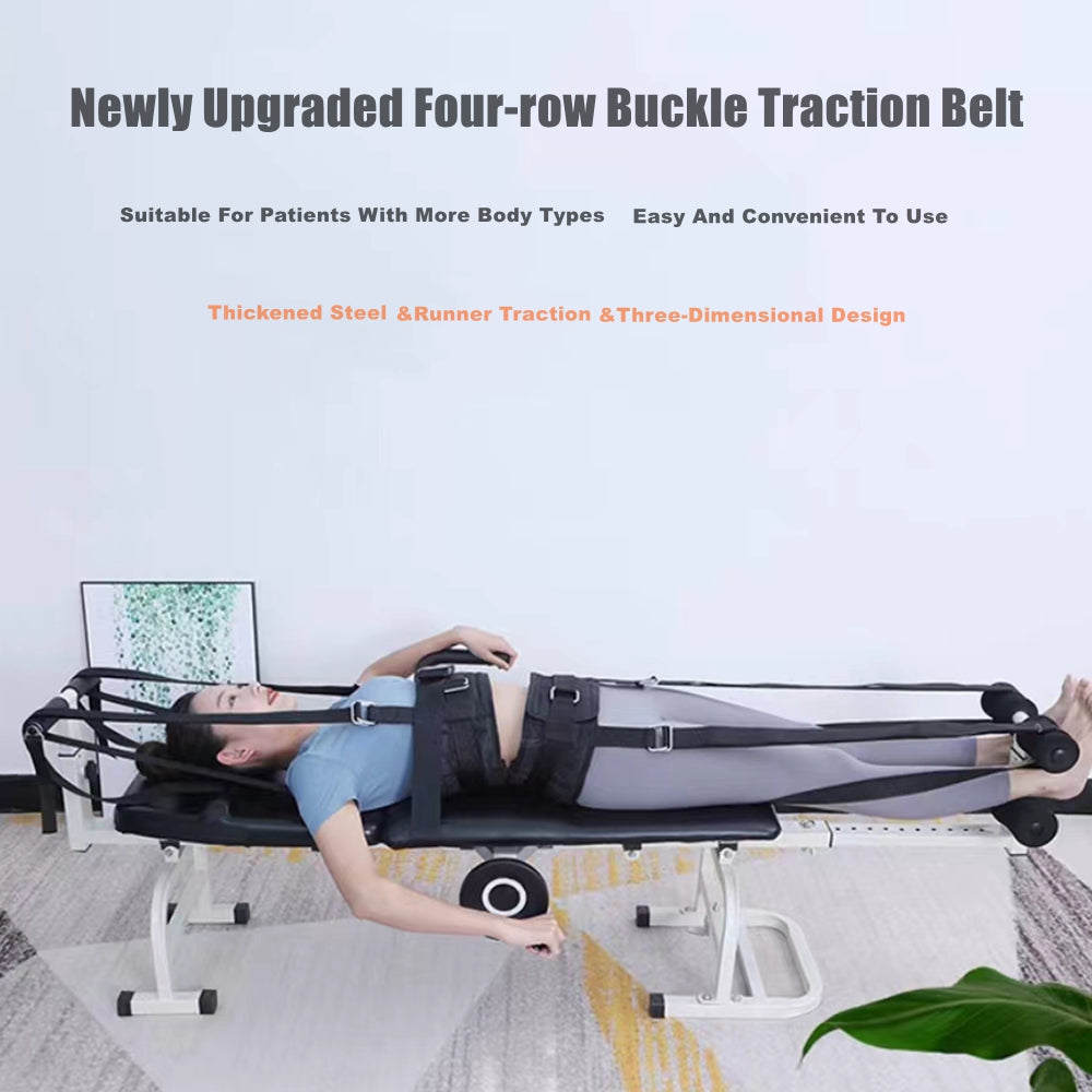 COOLBABY ZLJ59A Back And Waist Traction Device Multifunctional Portable Stretcher And Back Stretching Stool To Relieve Cervical And Lumbar Spondylosis (Widened Version 46 Cm) - coolbabymalls