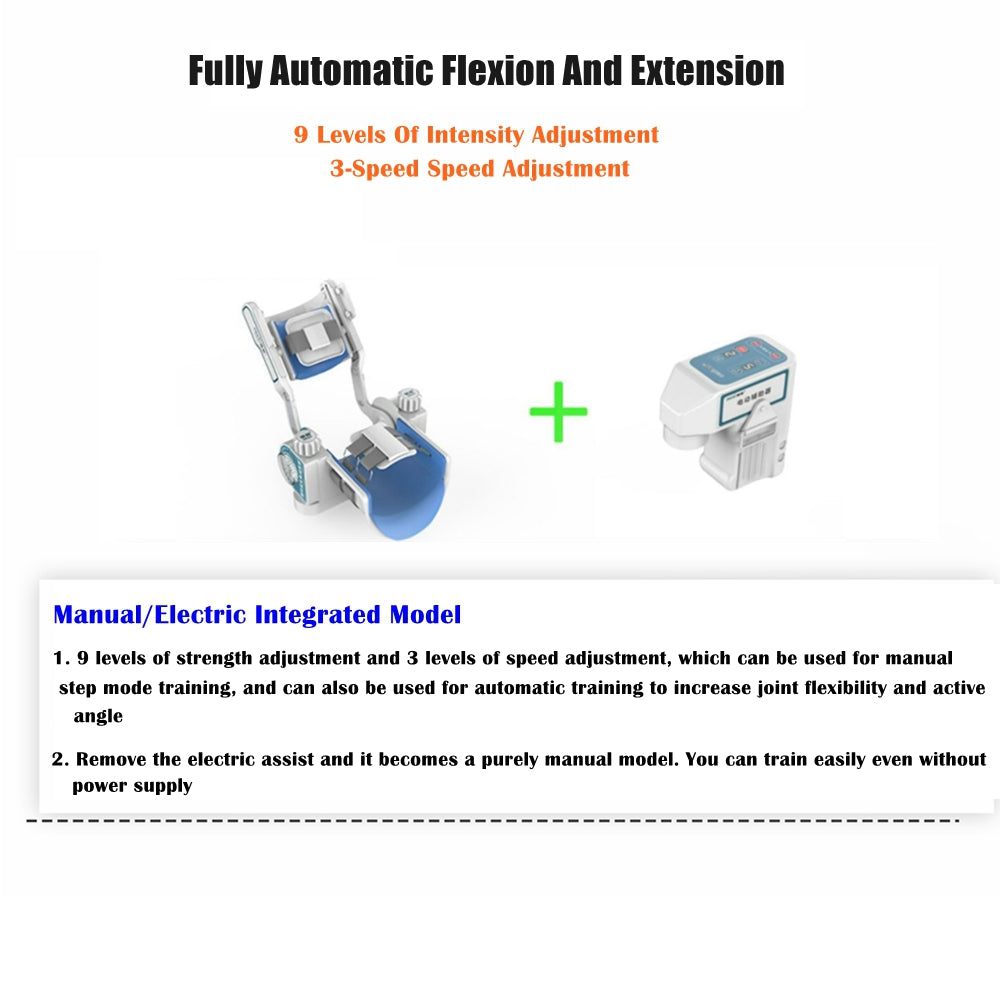 DEDU ZLJ1110 Electric Elbow Joint Extension Trainer  Home Automatic Flexion And Extension Arm Rehabilitation Training Support Trainer - 15°-150° Precise Torque Angle - coolbabymalls