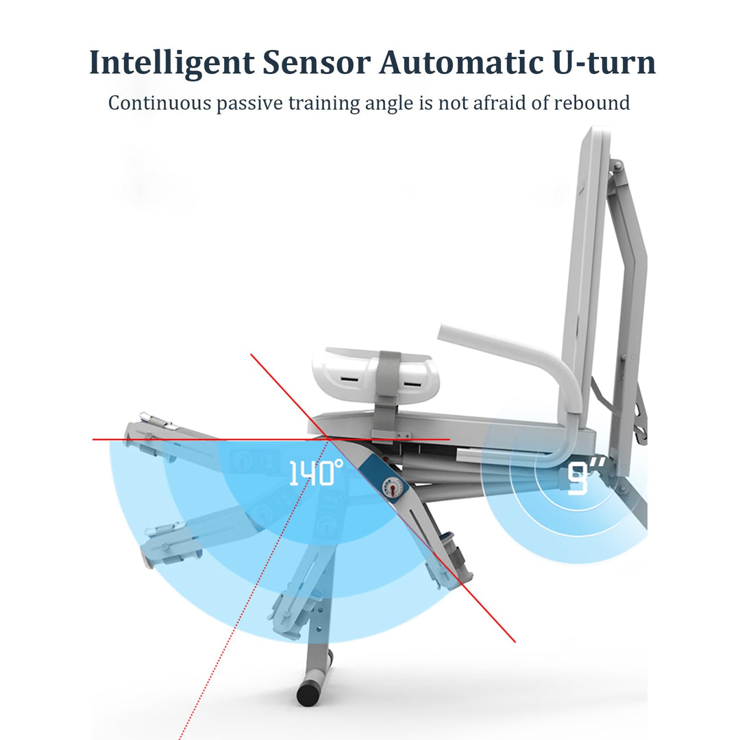 Daai Intelligent ZLJ1114 Household Electric knee Joint Flexion And Extension Trainer Used For Lower Limb Rehabilitation After Leg Fracture And Hemiplegia