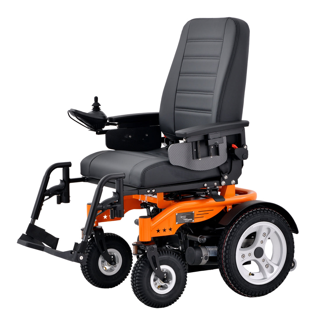 ENJOYCARE EPW60A: Stable and Adjustable Power Wheelchair with Programmable Joystick - coolbabymalls