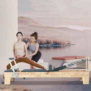 COOLBABY SSZ-PLT Pilates Multifunctional Yoga Bed.Pilates Core Bed.Fitness Equipment.Pilates Training Bed.Strength Adjustment.Solid Wood - COOLBABY