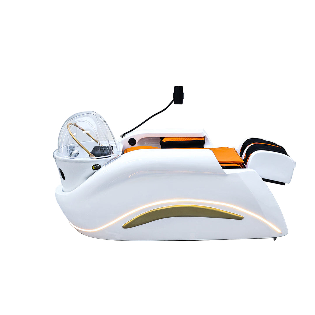 Luxury Modern Thai Hairdressing Shampoo & Massage Chair – 4D Electric Full Body Spa Experience