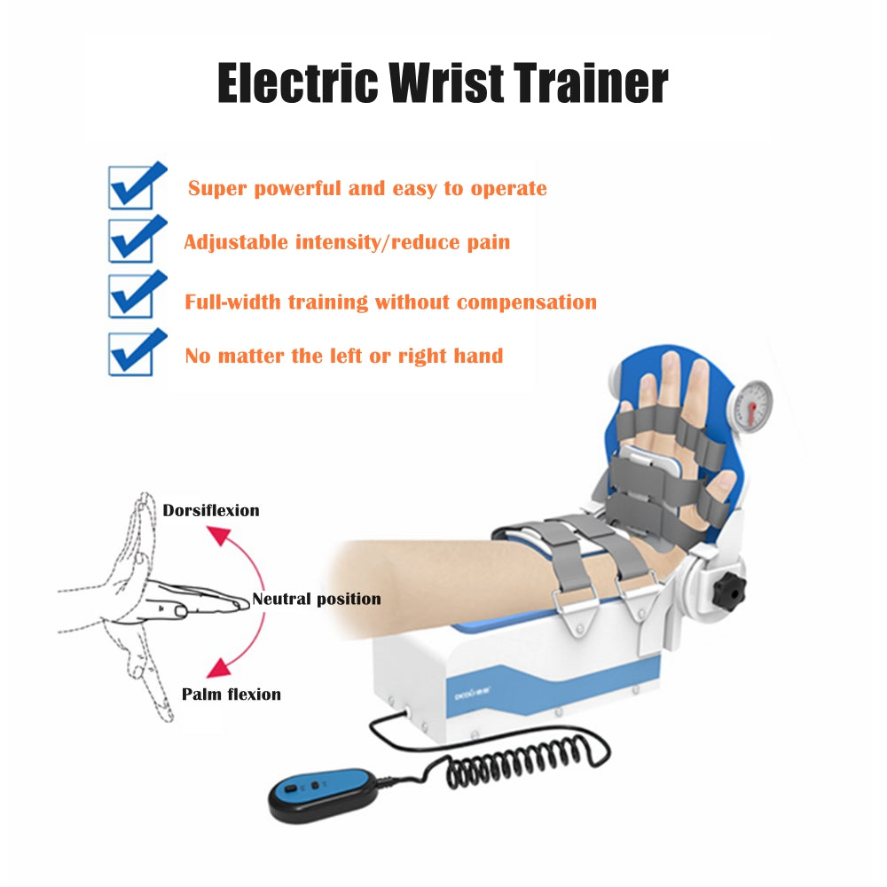 DEDU ZLJ1109 Electric Wrist Rehabilitation Device Palm Turn Up And Down Full Angle Training Home Wrist Exercise Equipment - coolbabymalls