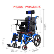 ENJOYCARE EK825 Manual Wheelchair for Kids - coolbabymalls