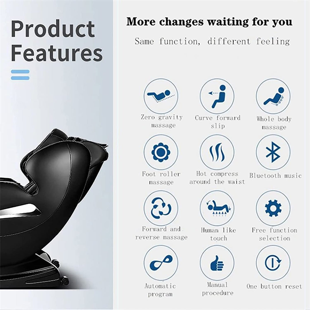 COOLBABY Massage Chair Z9 Body Massaging from head to Toe, Zero Gravity - coolbabymalls