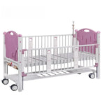 Load image into Gallery viewer, Double Cranks Multifunction Stainless Steel Manual Pediatric Hospital Bed - coolbabymalls