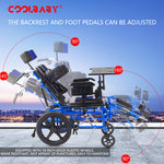 Load image into Gallery viewer, ENJOYCARE EK825 Manual Wheelchair for Kids - coolbabymalls
