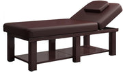 COOLBABY PU Heavy Duty Stationary Massage Bed, Table, Beauty Therapy Couch, for Treatment Table - coolbabymalls