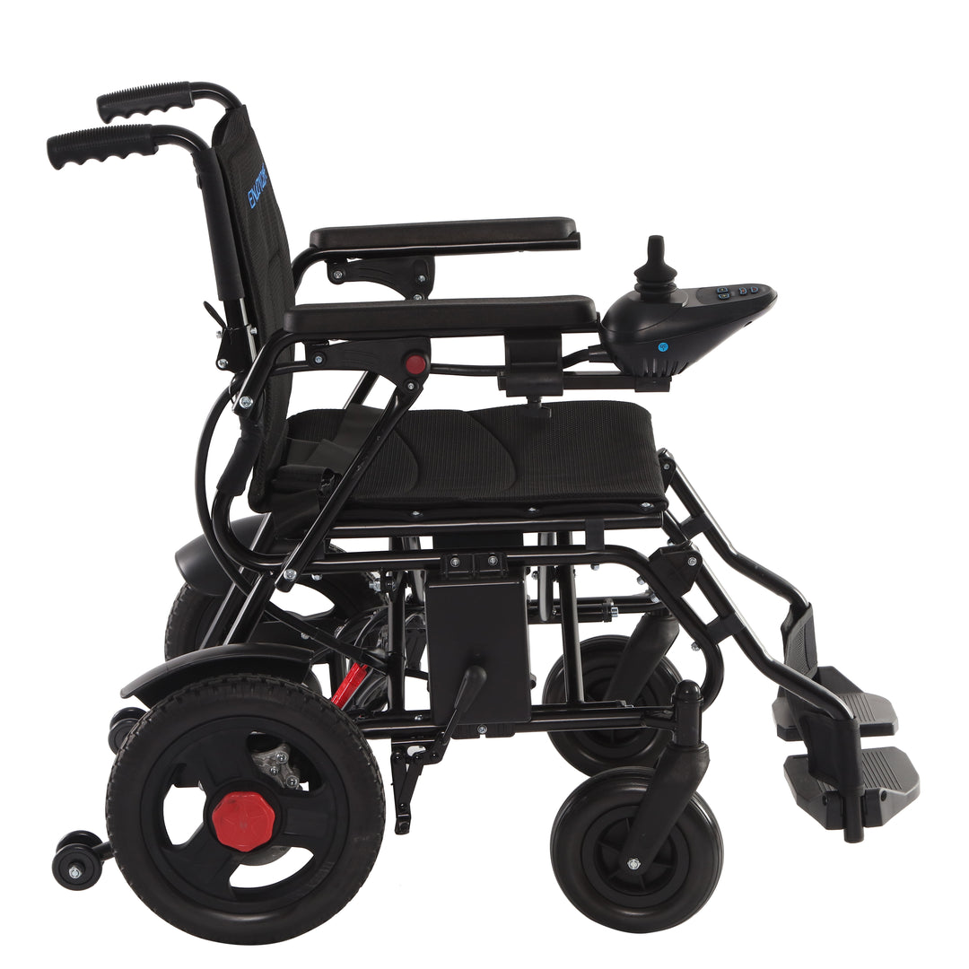 ENJOYCARE EPW63: 30kg Lightweight Folding Electric Wheelchair, 15km Range - coolbabymalls