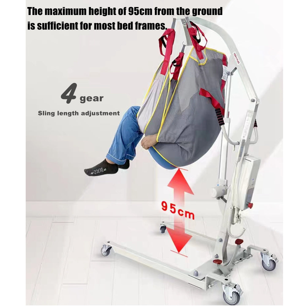 COOLBABY Electric Lift Paralyzed Elderly Care Lift Disabled Patient Lift Electric Patient Lift for Home Hospitals and Nursing Home Facilities - coolbabymalls