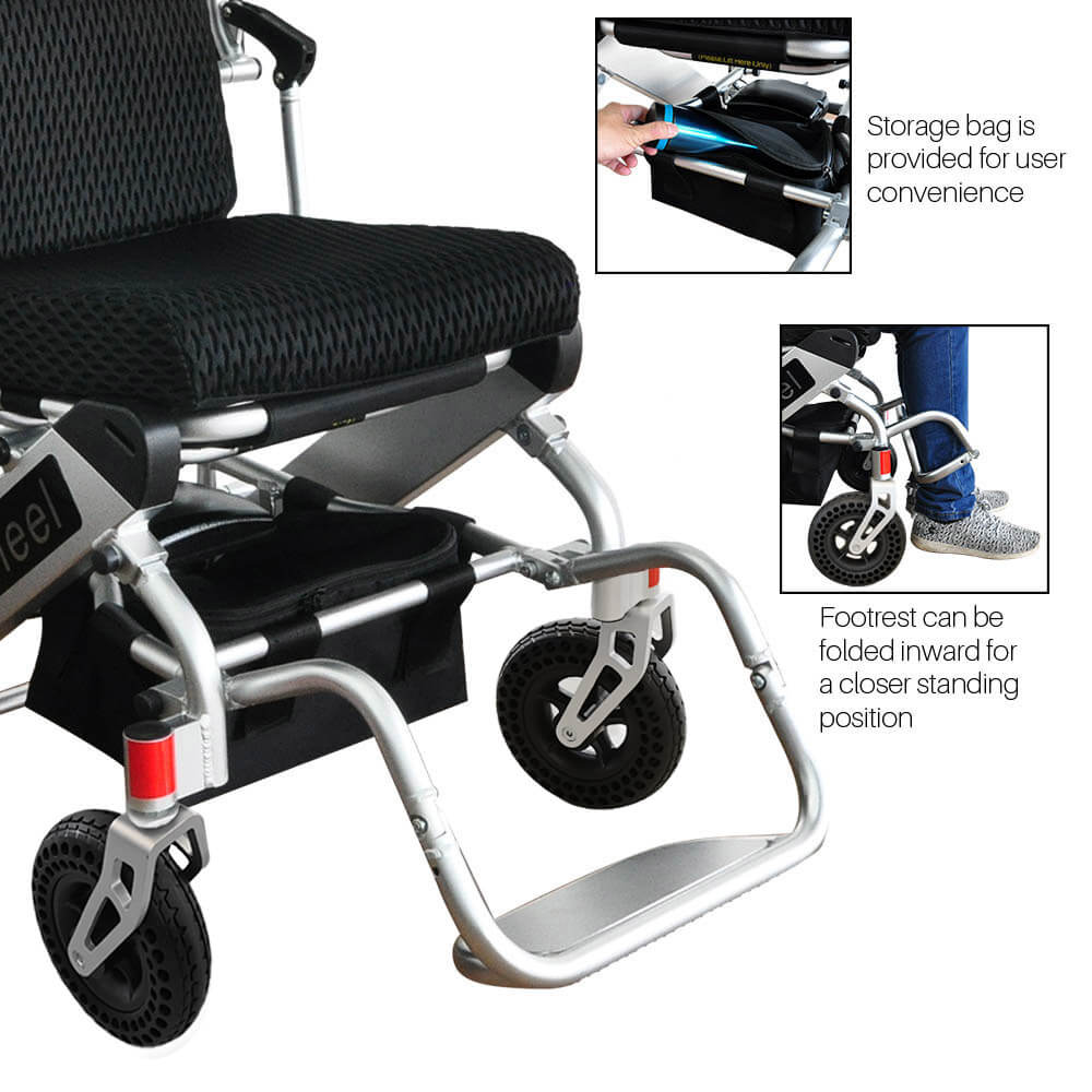 Foldawheel 999UL – Lightest Electric Wheelchair with Long Range