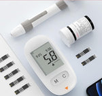 Load image into Gallery viewer, COOLBABY HQQ003 Blood Glucose Meter Automatic, Strip Test Paper 50 Piecesollection Needles 50 Pieces Of Disinfection Tablet 1 Storage Bo 50 Blood Cx - coolbabymalls
