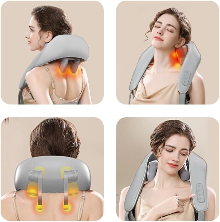 COOLBABY HDD-JBAB Intelligent Cervical Massager for Targeted Muscle Relief - coolbabymalls