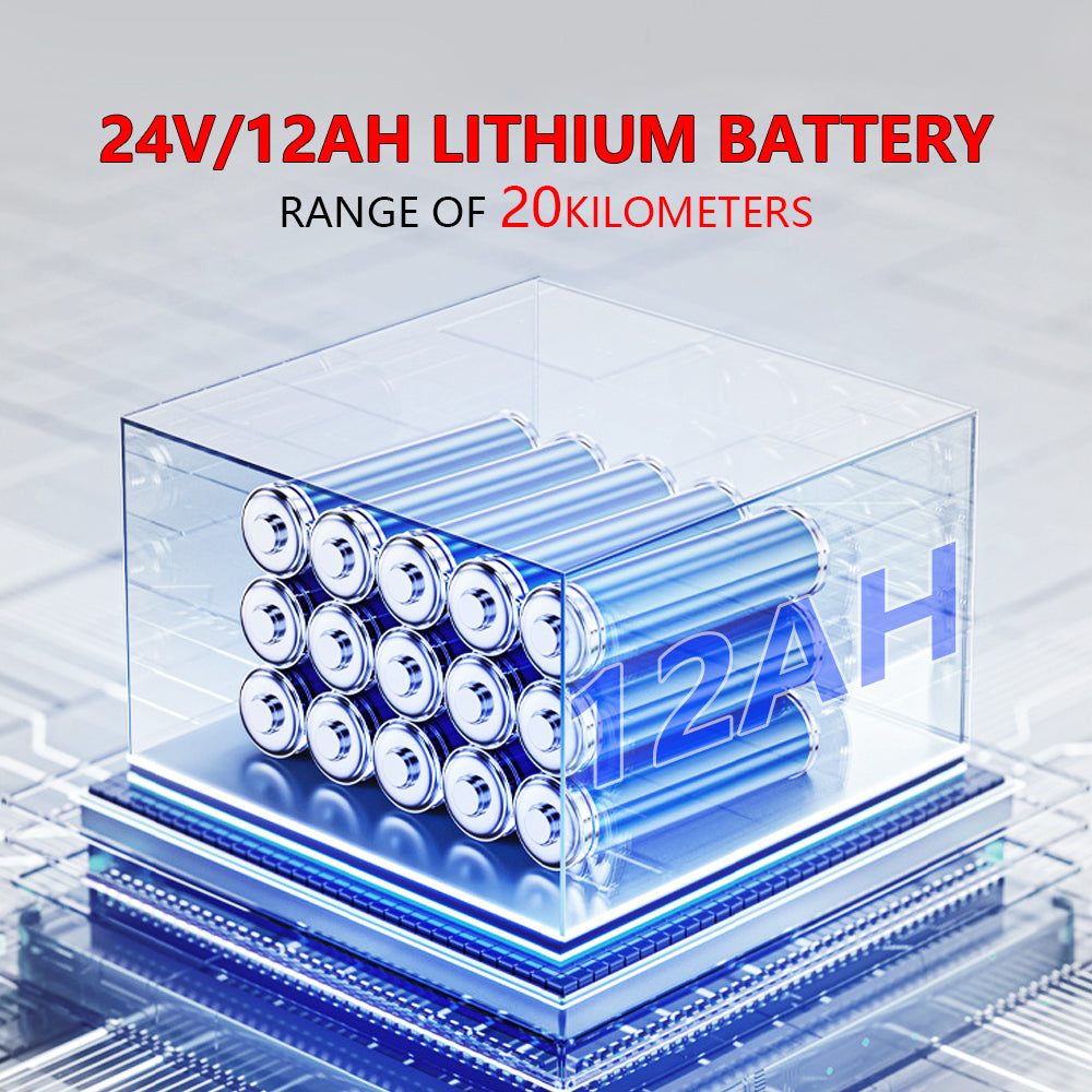 Foldable Electric Wheelchair for Adults, 265lbs Capacity, 500W Motor & Detachable Lithium Battery for Seniors Portable Airline Approved - coolbabymalls