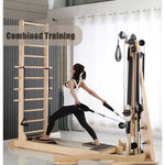 Load image into Gallery viewer, COOLBABY SSZ-HTC01 Pilates Double Track Slide Stretch Training Yoga Bed - COOLBABY

