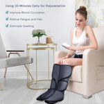 Load image into Gallery viewer, COOLBABY WQSJ-TBAMQ Leg Air Compression Massager with Vibration, Heat, and Circulation Enhancement - coolbabymalls
