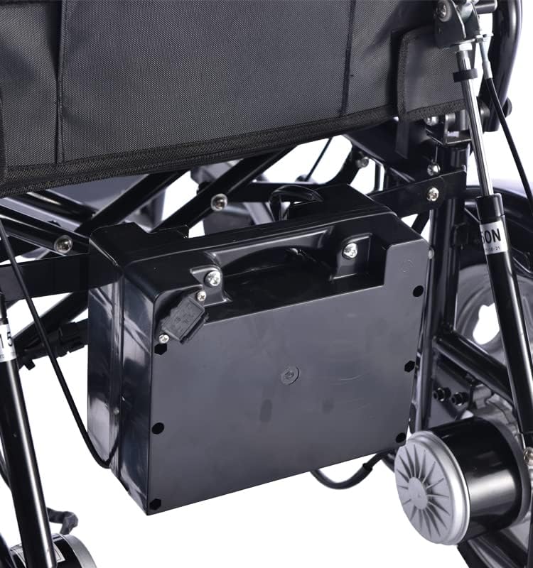 COOLBABY ZZR-E310D-OR:  Portable 24-Inch Electric Wheelchair for Adults and the Elderly