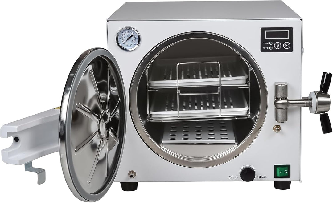 Automatic Autoclave Steam Sterilizer Medical Dental Sterilization Equipment 18L - coolbabymalls