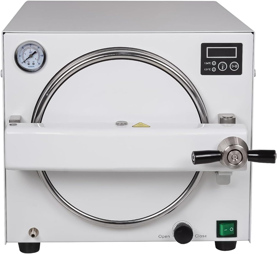 Automatic Autoclave Steam Sterilizer Medical Dental Sterilization Equipment 18L - coolbabymalls
