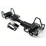 Load image into Gallery viewer, Black Aluminum Pilates Reformer Machine for Fitness Clubs Studio Use and Home Training - coolbabymalls