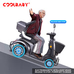 Load image into Gallery viewer, 4-Wheel Electric Powered Mobility Scooter Wheelchair for Adults &amp; Seniors - Pre-Assembled, 418lbs Capacity, 34~37 Miles Range, Up to 10.56~15.53MPH
