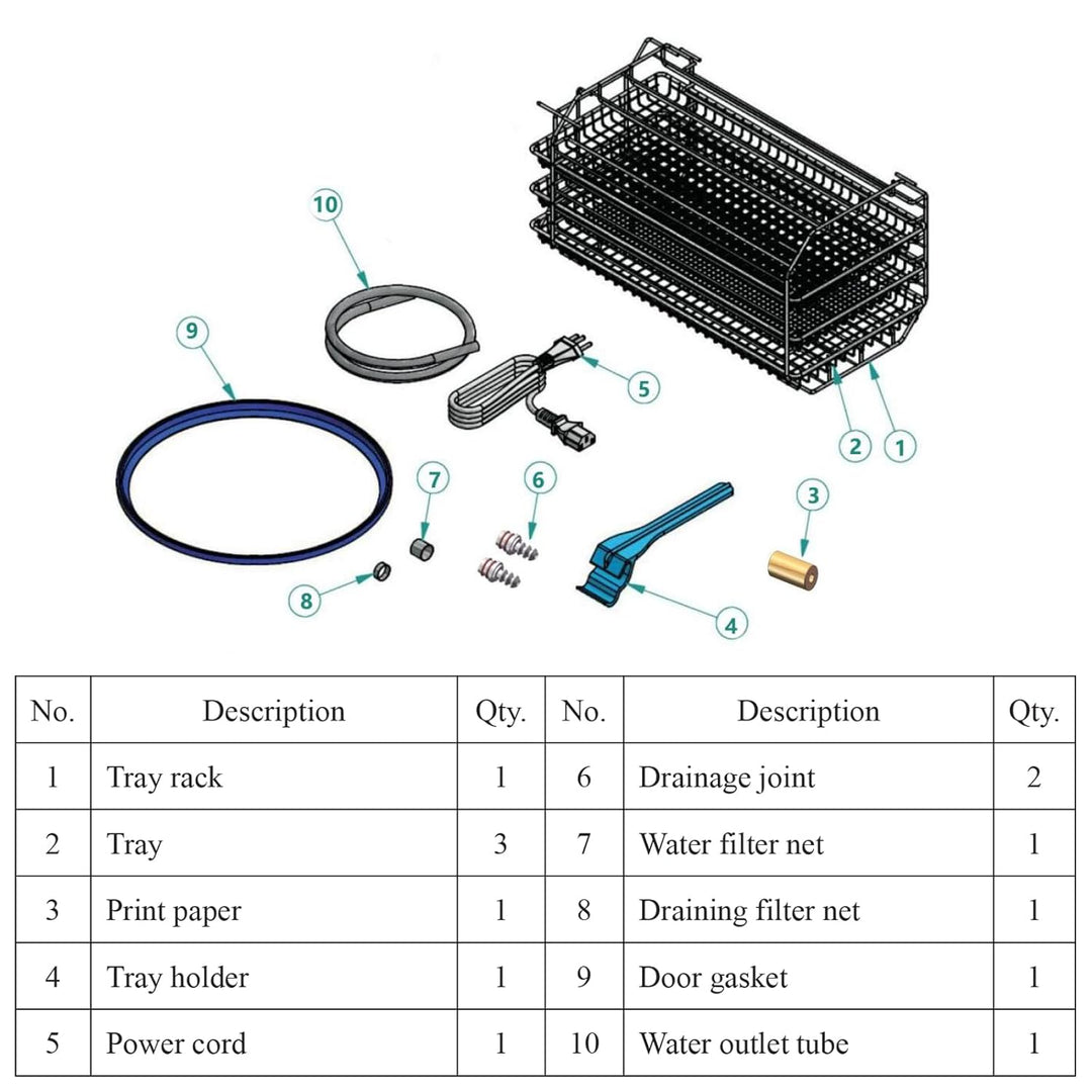 12L Class B Pre-vacuum Dental Autoclave Steam Sterilizer Built-in Printer Drying for Dental Cosmetic - coolbabymalls