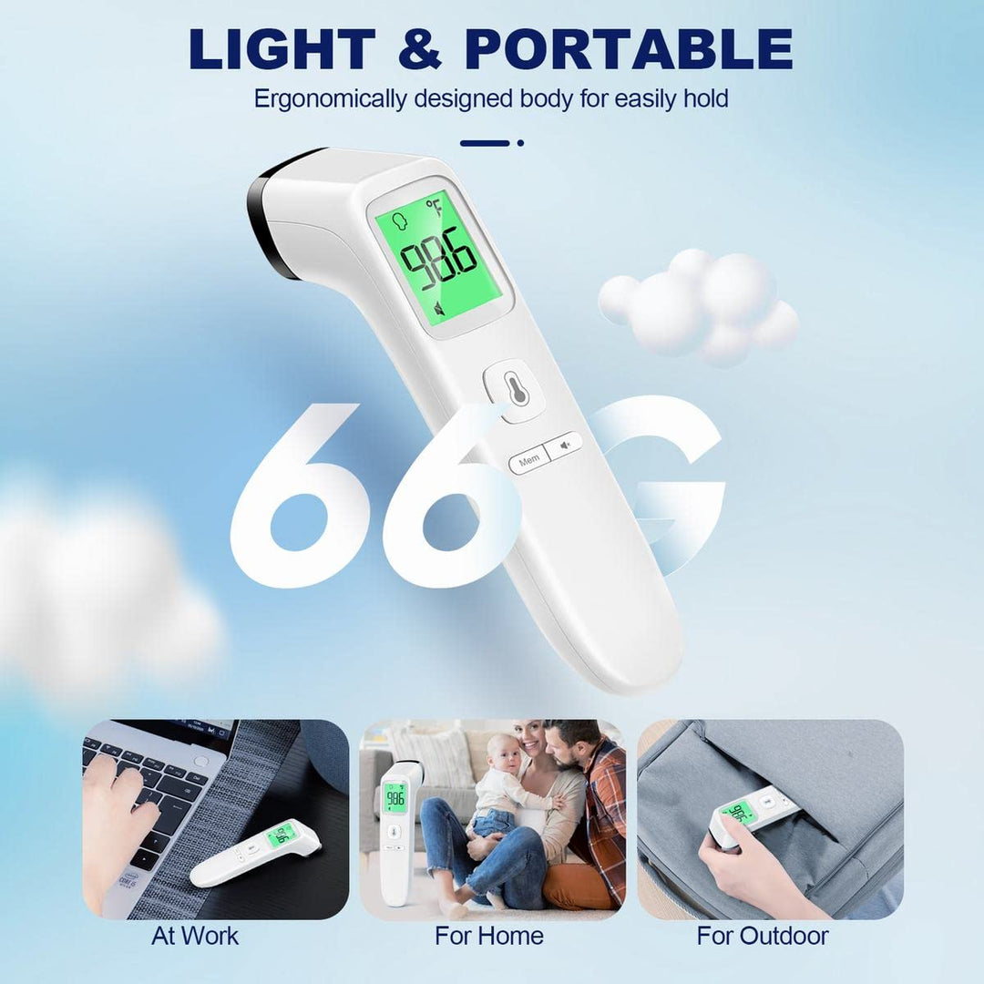 COOLBABY YLY086 Forehead Thermometer: Accurate, Fast, and Reliable Temperature Measurement for the Whole Family - coolbabymalls