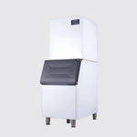 Load image into Gallery viewer, Ice Cube Makers, Commercial Ice Maker Machine,Under Counter Ice Maker with Large Storage Bin,Fully-Automatic Freestanding Commercial Clear Cube Ice Make for Bussiness, Home,360KG