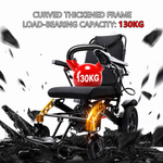 Load image into Gallery viewer, Foldable Electric Wheelchair UAE – Lightweight Power Wheelchair with Lithium Battery for Adults &amp; Seniors