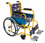 Load image into Gallery viewer, Coolbaby Mall Euromed Child Wheelchair 802-35 | Foldable Pediatric Wheelchair with Adjustable Footrests