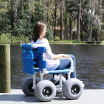 Load image into Gallery viewer, Beach Wheelchair – Lightweight, Easy to Assemble &amp; Portable
